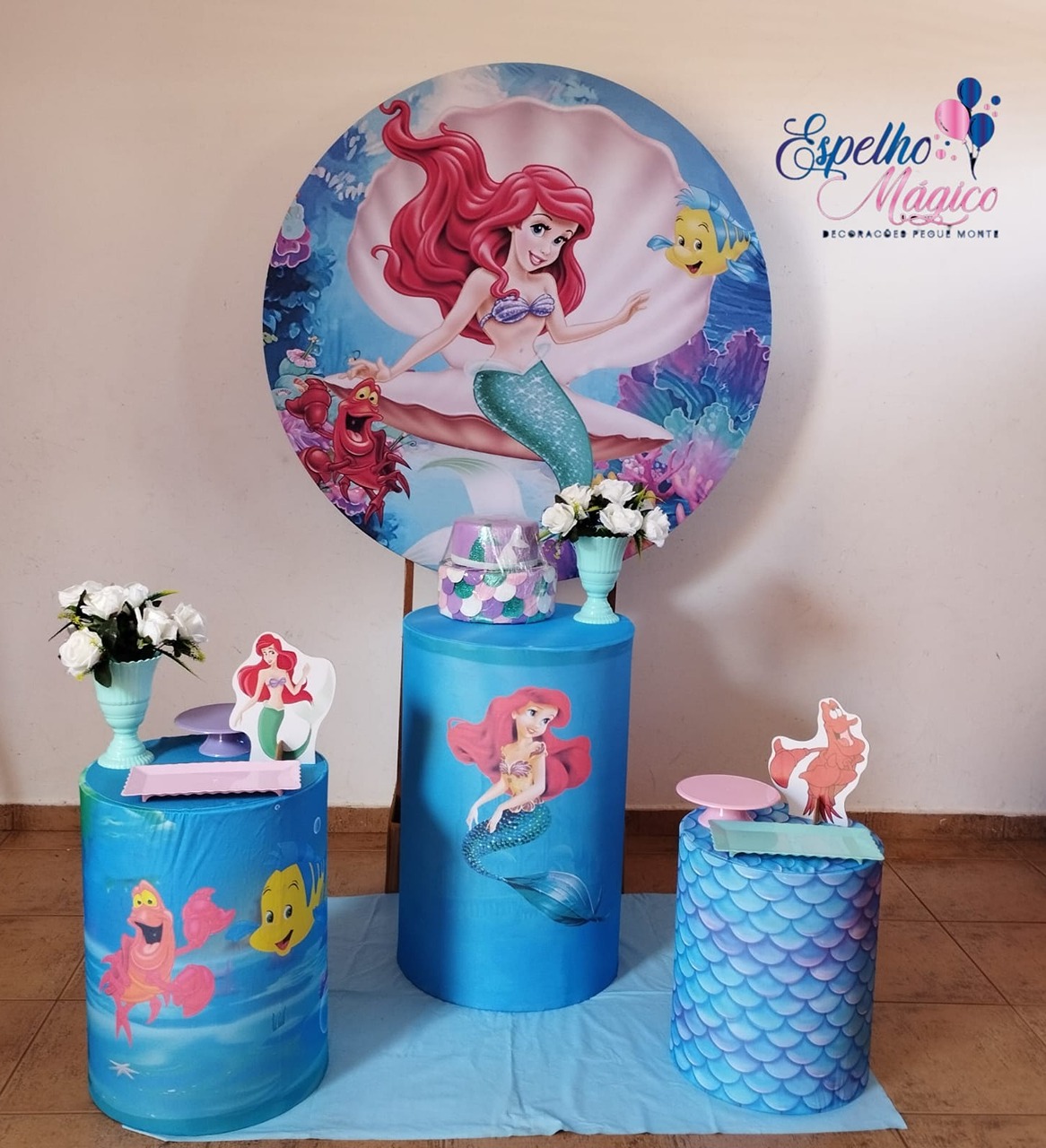 Pequena Sereia Combo 2 - Espelhomagicopeguemonte