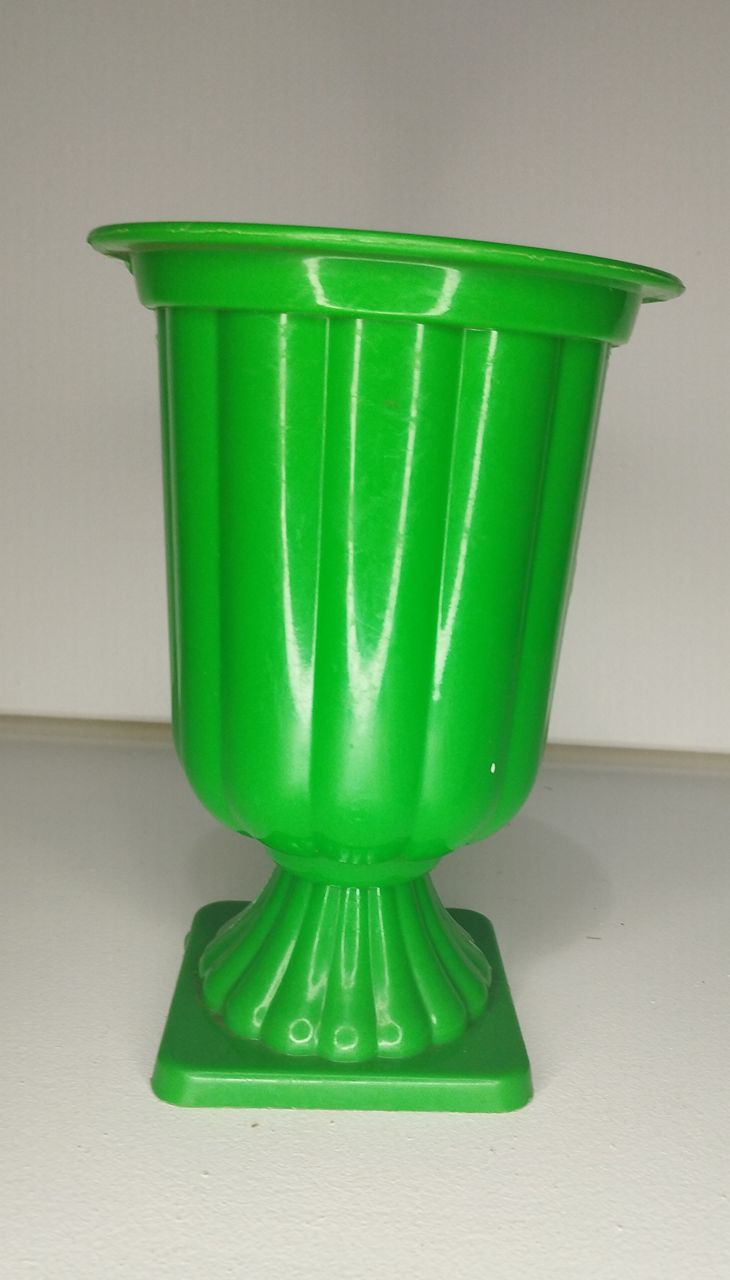 Vaso Grego Verde  - Espelhomagicopeguemonte