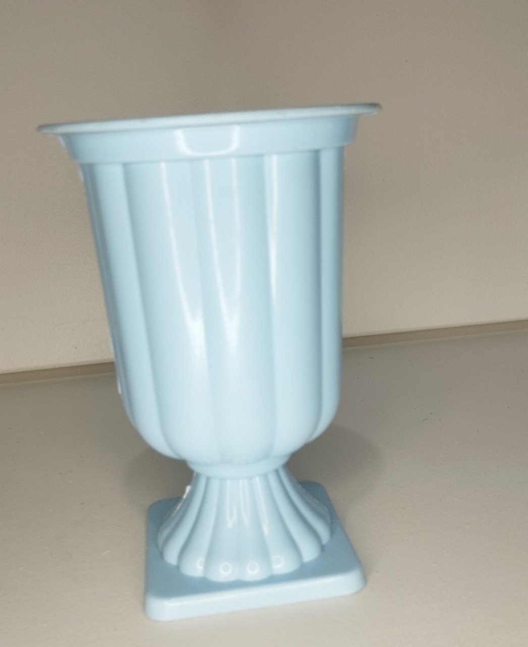 Vaso Grego Azul Claro  - Espelhomagicopeguemonte