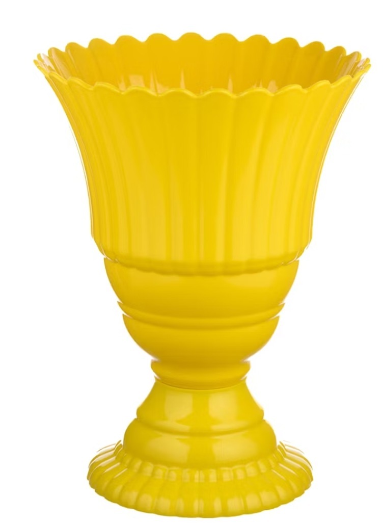 Vaso Real Amarelo  - Espelhomagicopeguemonte