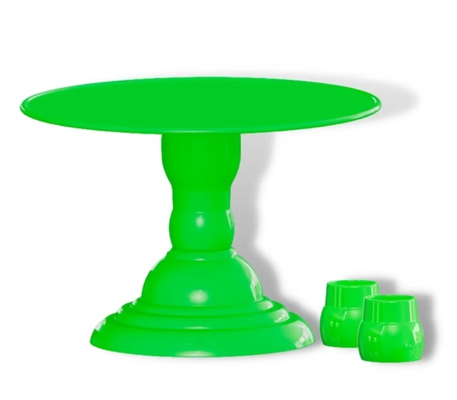 Boleira Royale P Verde Limão Neon - Espelhomagicopeguemonte