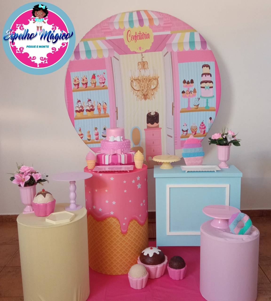 Confeitaria  Combo 1 - Espelhomagicopeguemonte
