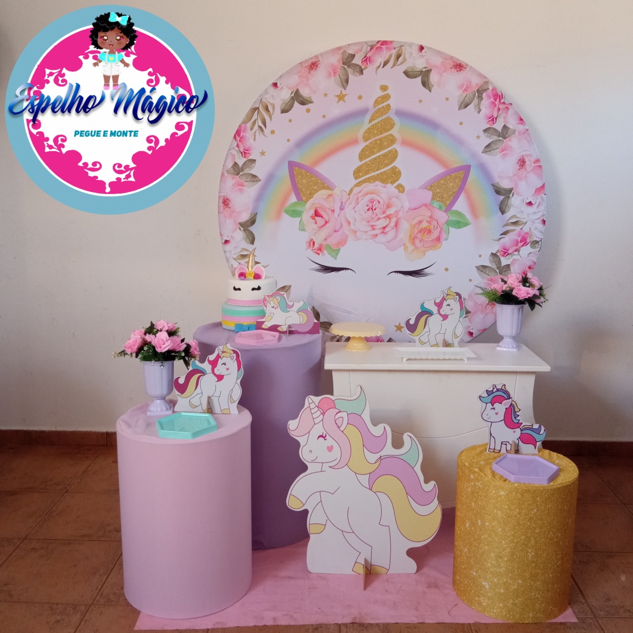 Unicornio Combo 1 - Espelhomagicopeguemonte