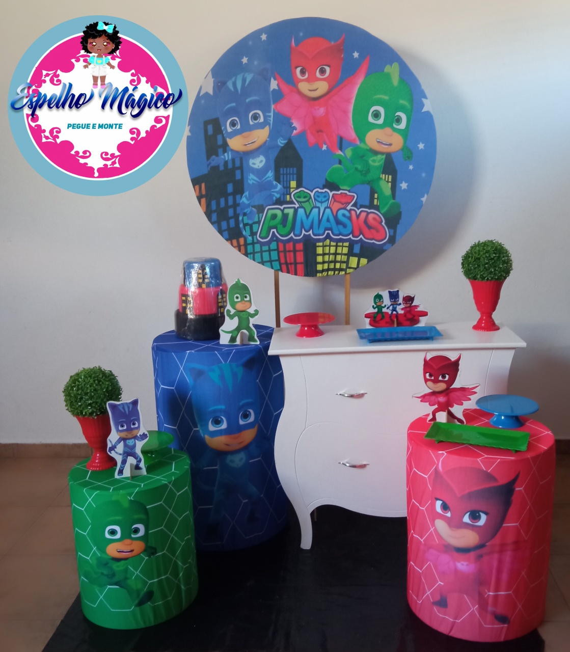 Pj Masks Combo 1 - Espelhomagicopeguemonte