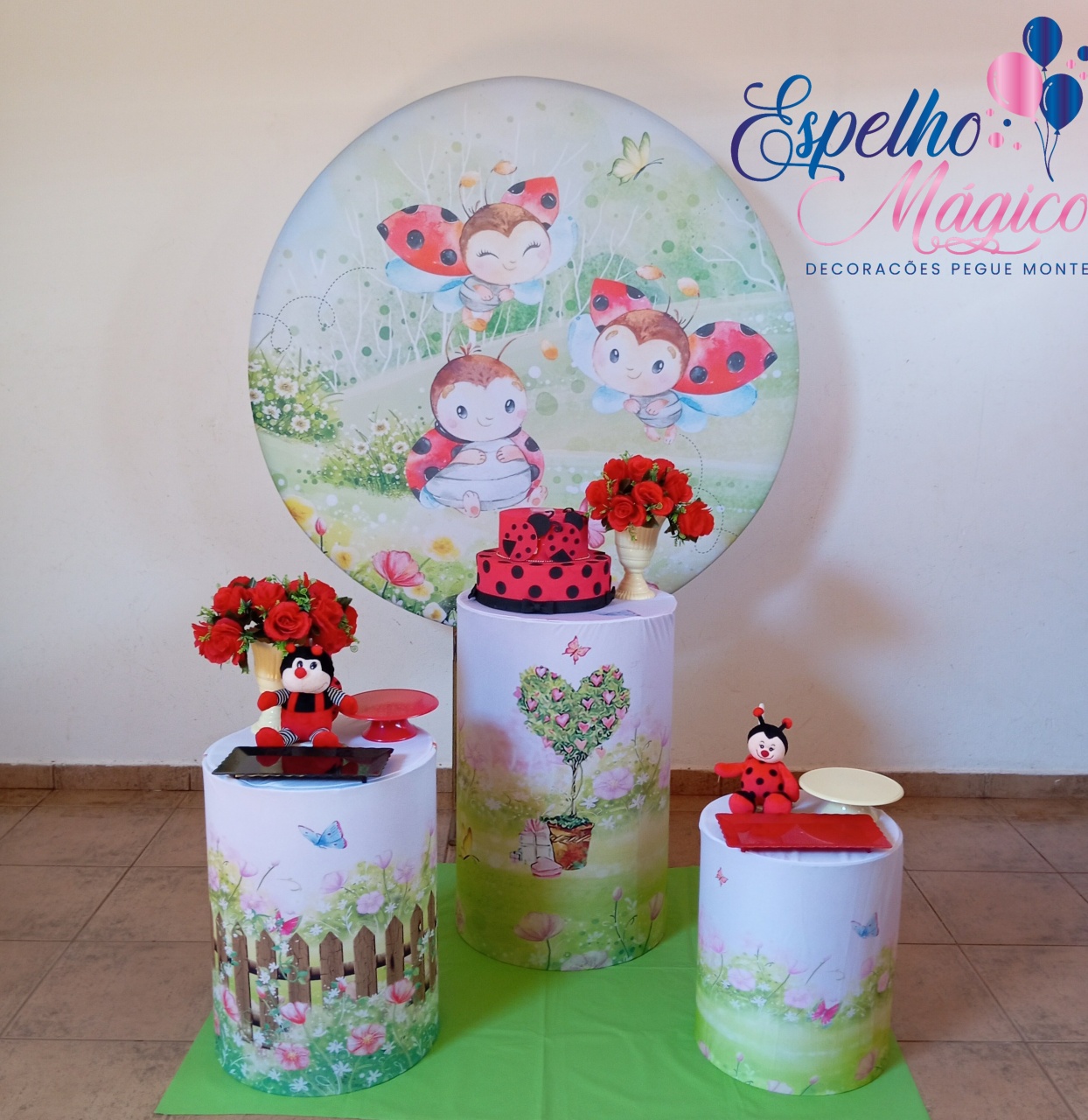 Joaninha Combo 2 - Espelhomagicopeguemonte