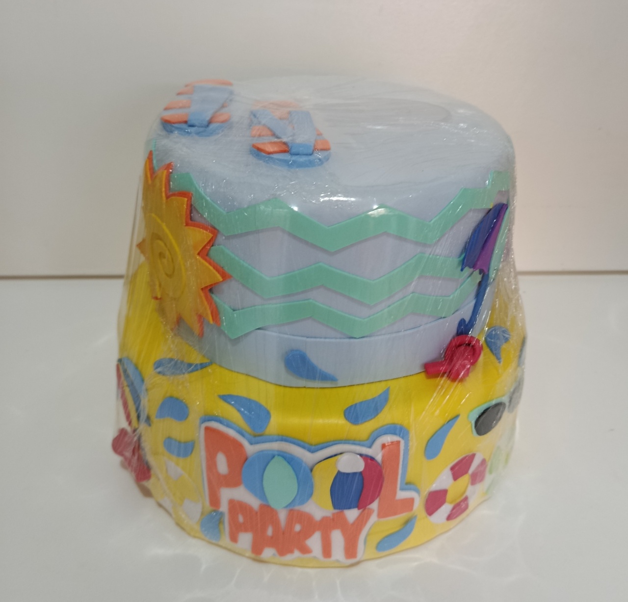 Bolo Fake Pool Partry - Espelhomagicopeguemonte