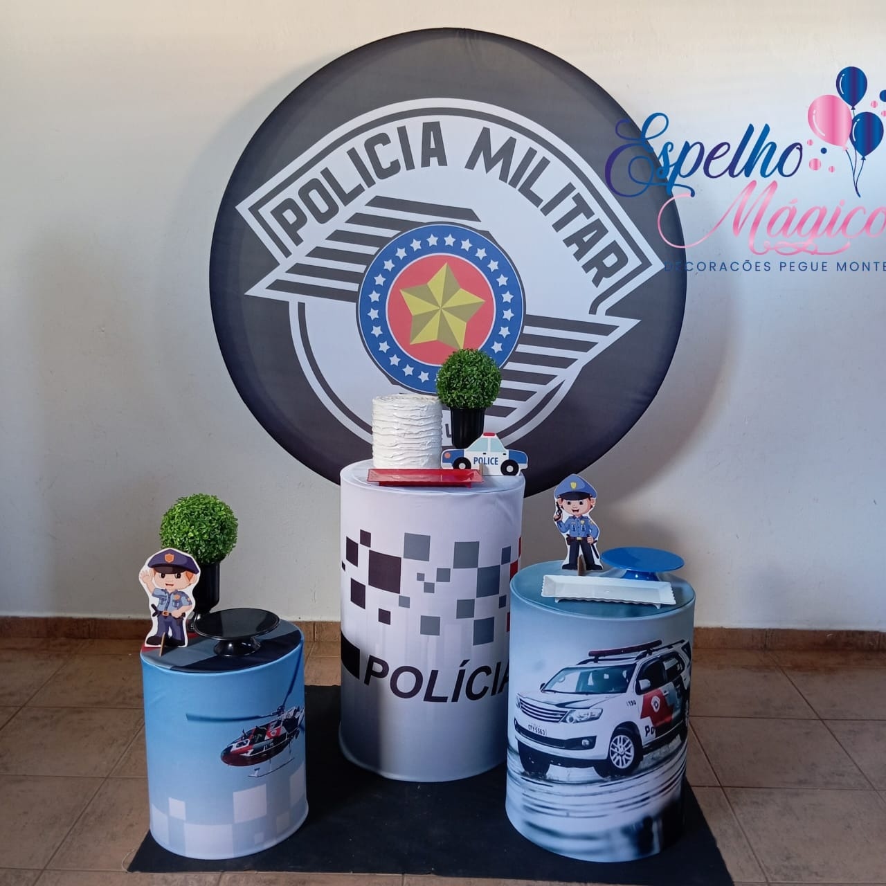 Policia Combo 2 - Espelhomagicopeguemonte