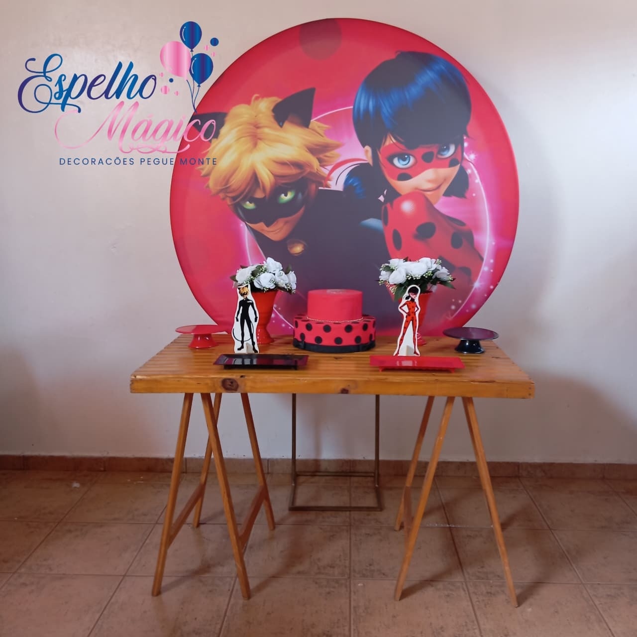 Miraculous  Lady Bug E Catnoir Combo 3 - Espelhomagicopeguemonte