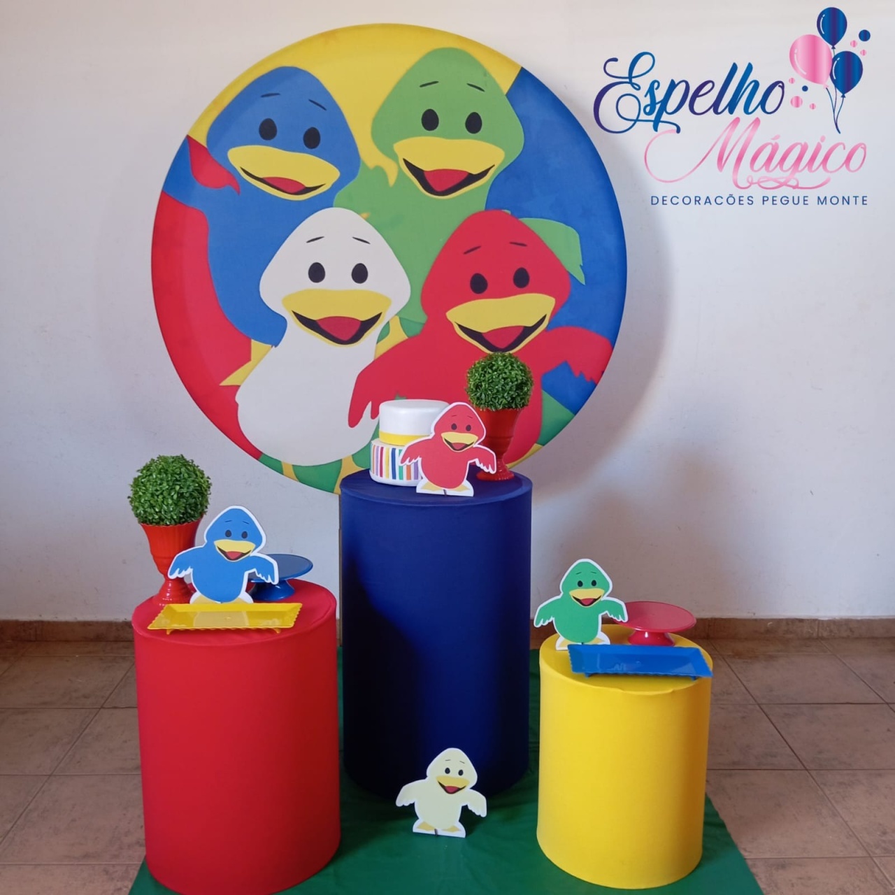 Patinho Colorido Combo 2 - Espelhomagicopeguemonte