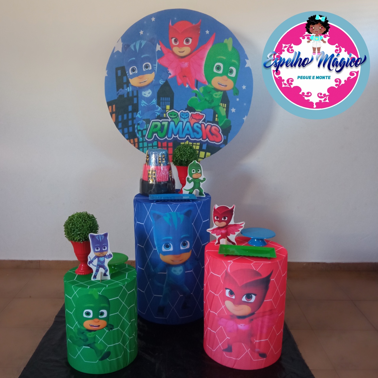 Pj Masks Combo 2 - Espelhomagicopeguemonte