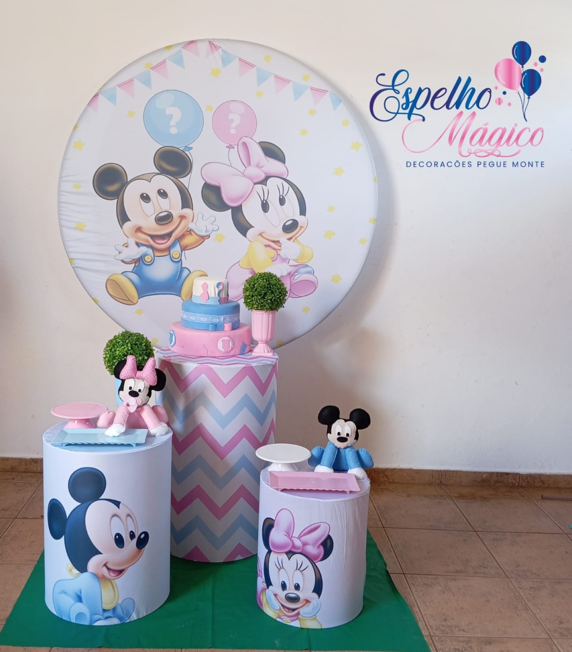 Mickey E Miney Baby  Combo 2 - Espelhomagicopeguemonte