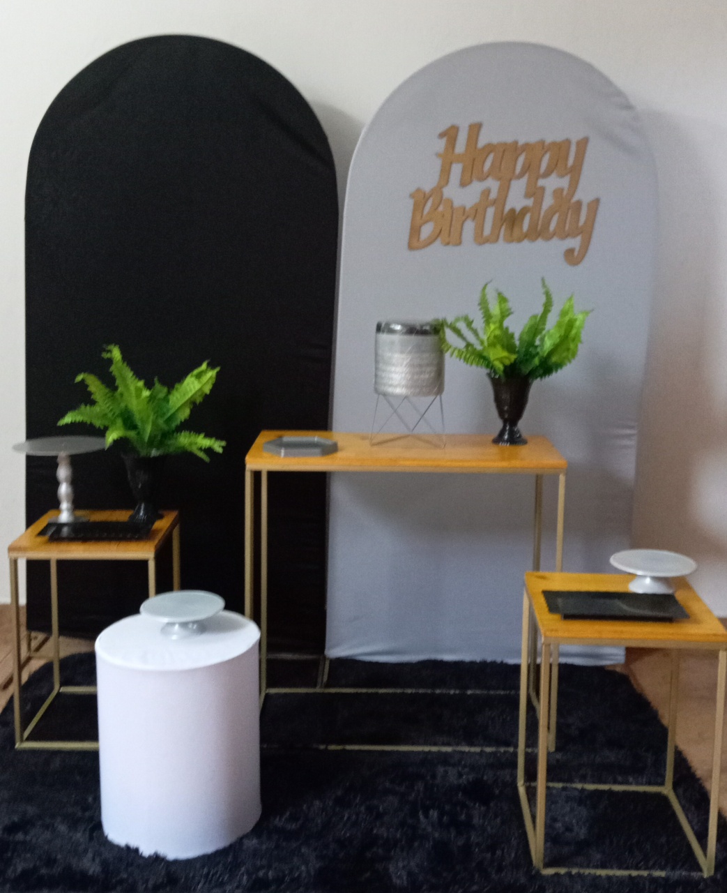 Decoração Preto E Cinza - Espelhomagicopeguemonte