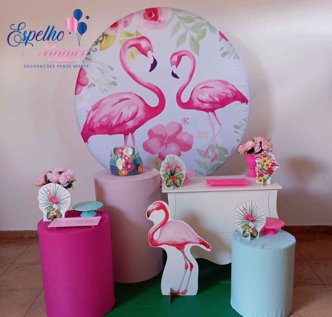 Flamingo Combo 1 - Espelhomagicopeguemonte