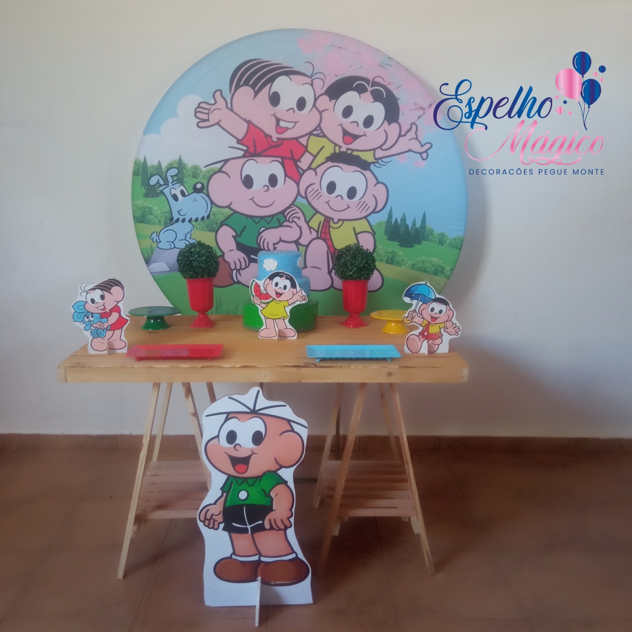Turma da Monica Combo 3 - Espelhomagicopeguemonte