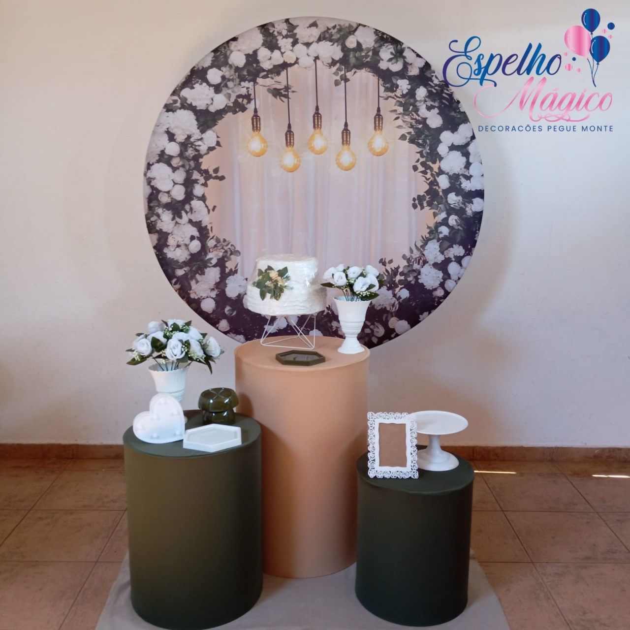 Floral Lampada Combo 2 - Espelhomagicopeguemonte