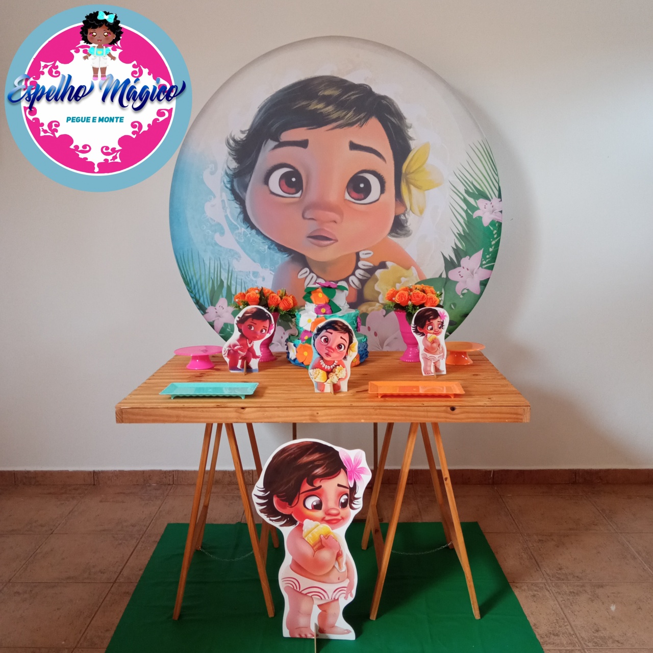  Moana Baby Combo 3  - Espelhomagicopeguemonte