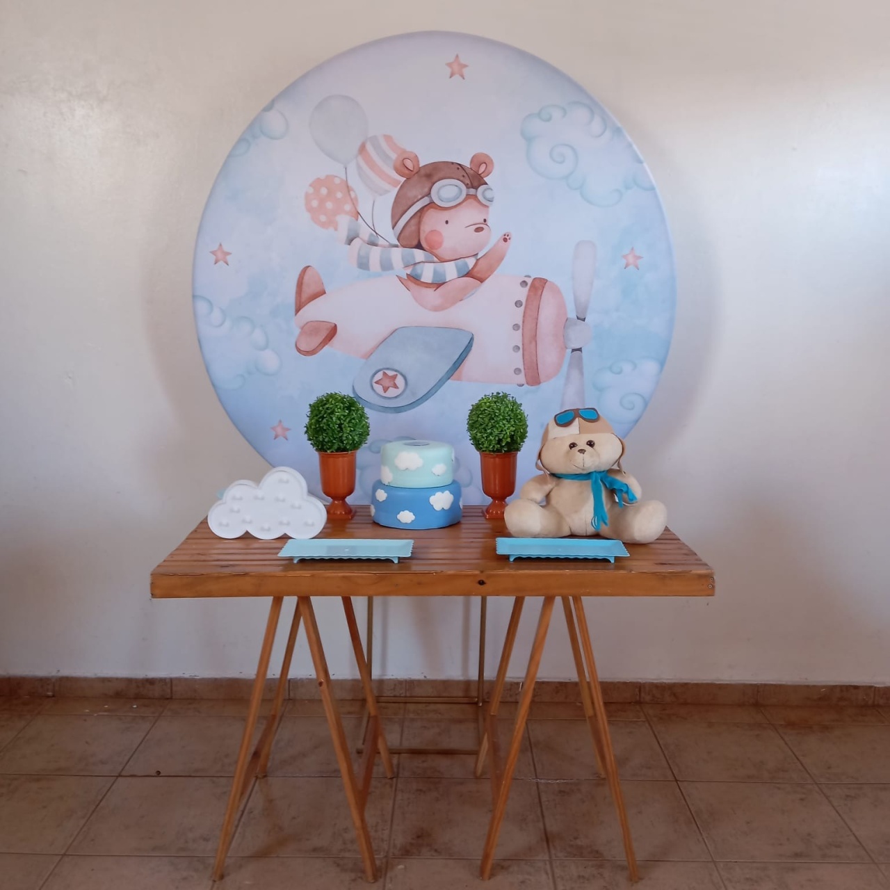 Urso Aviador  Candy Combo  3 - Espelhomagicopeguemonte