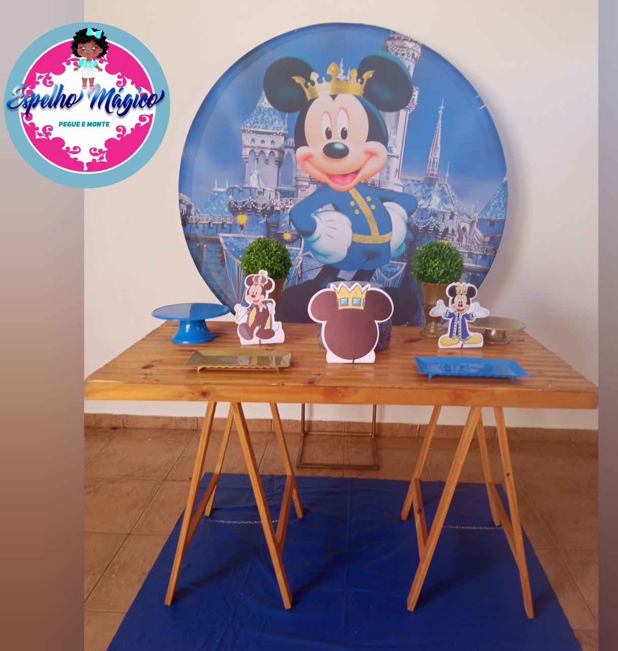 Mickey Realeza Combo 3 - Espelhomagicopeguemonte