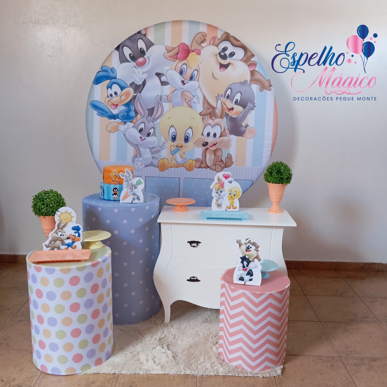 Baby Looney Tunes Combo 1 - Espelhomagicopeguemonte