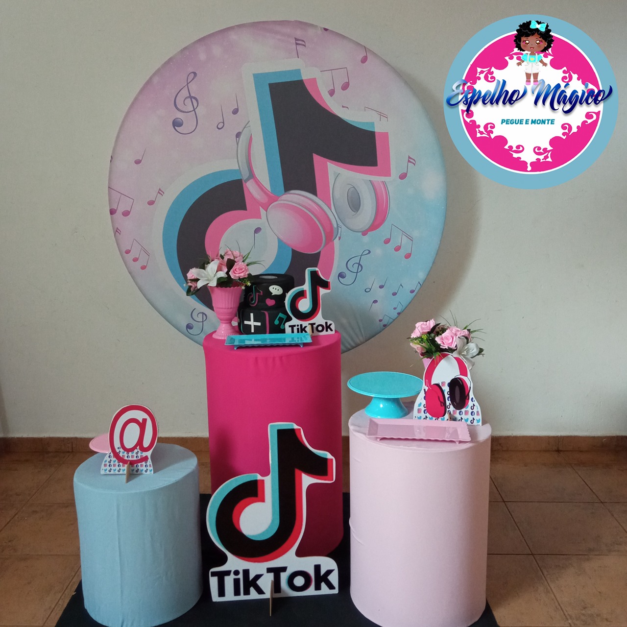  Tik Tok Rosa Combo 2 - Espelhomagicopeguemonte