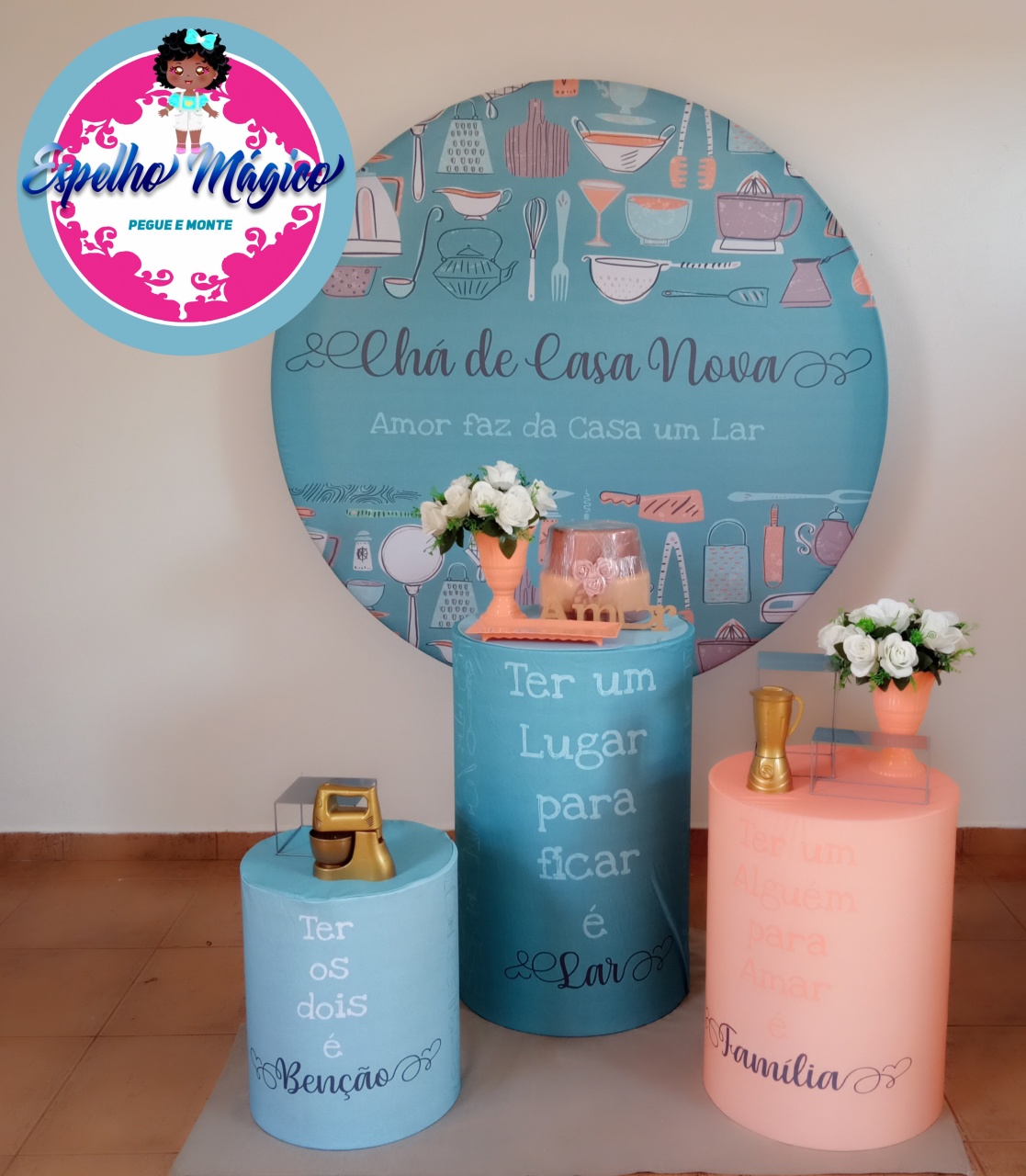 Chá de Casa Nova Combo 2 - Espelhomagicopeguemonte