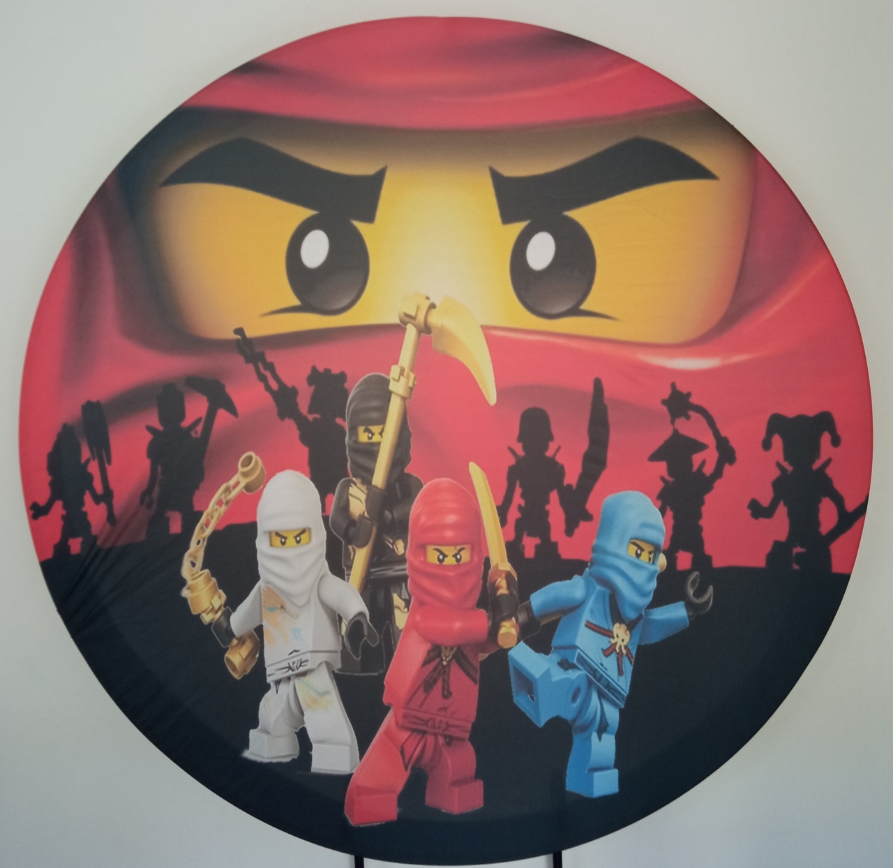 Capa Painel Ninjago - Espelhomagicopeguemonte