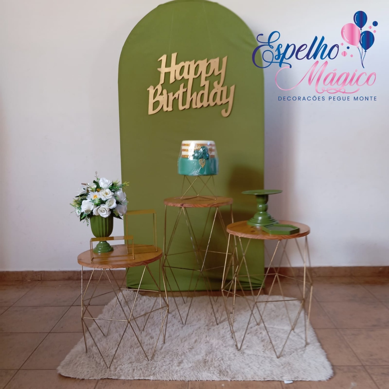 Decoração Verde Menta - Espelhomagicopeguemonte