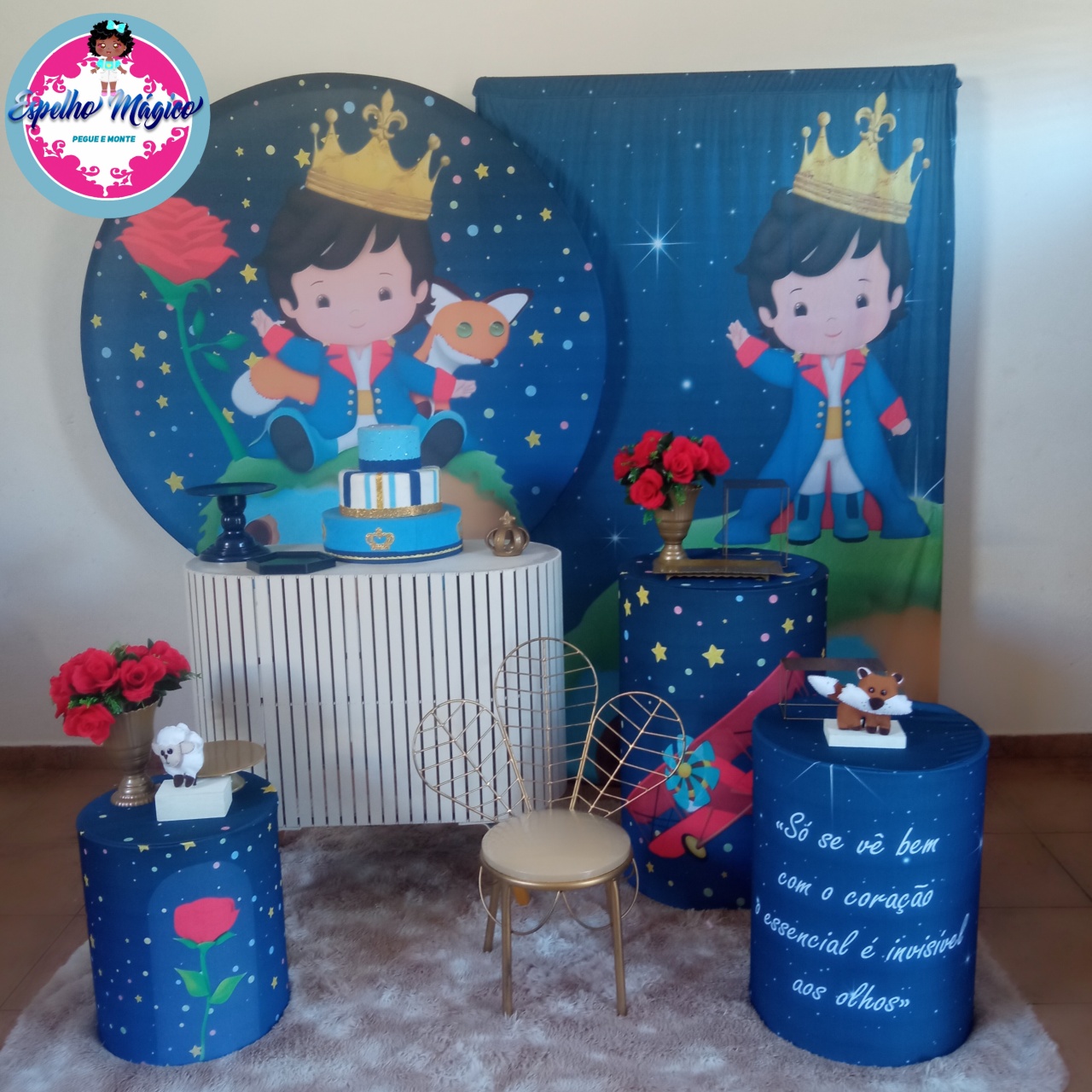 Pequeno Principe - Espelhomagicopeguemonte