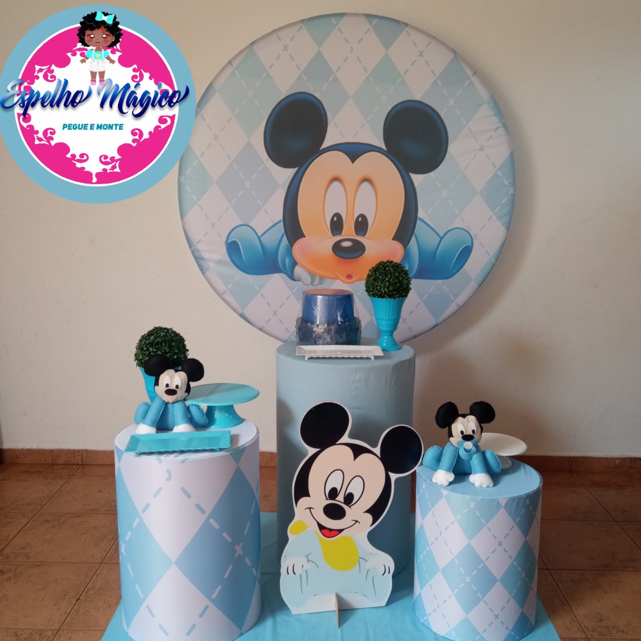 Mickey Baby Combo 2 - Espelhomagicopeguemonte