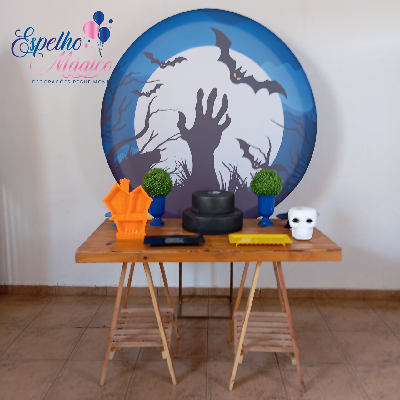 Haloween de Mão Combo 3 - Espelhomagicopeguemonte