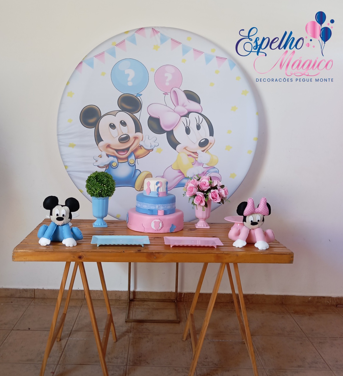  Mickey E Minnie Baby    Combo 3 - Espelhomagicopeguemonte