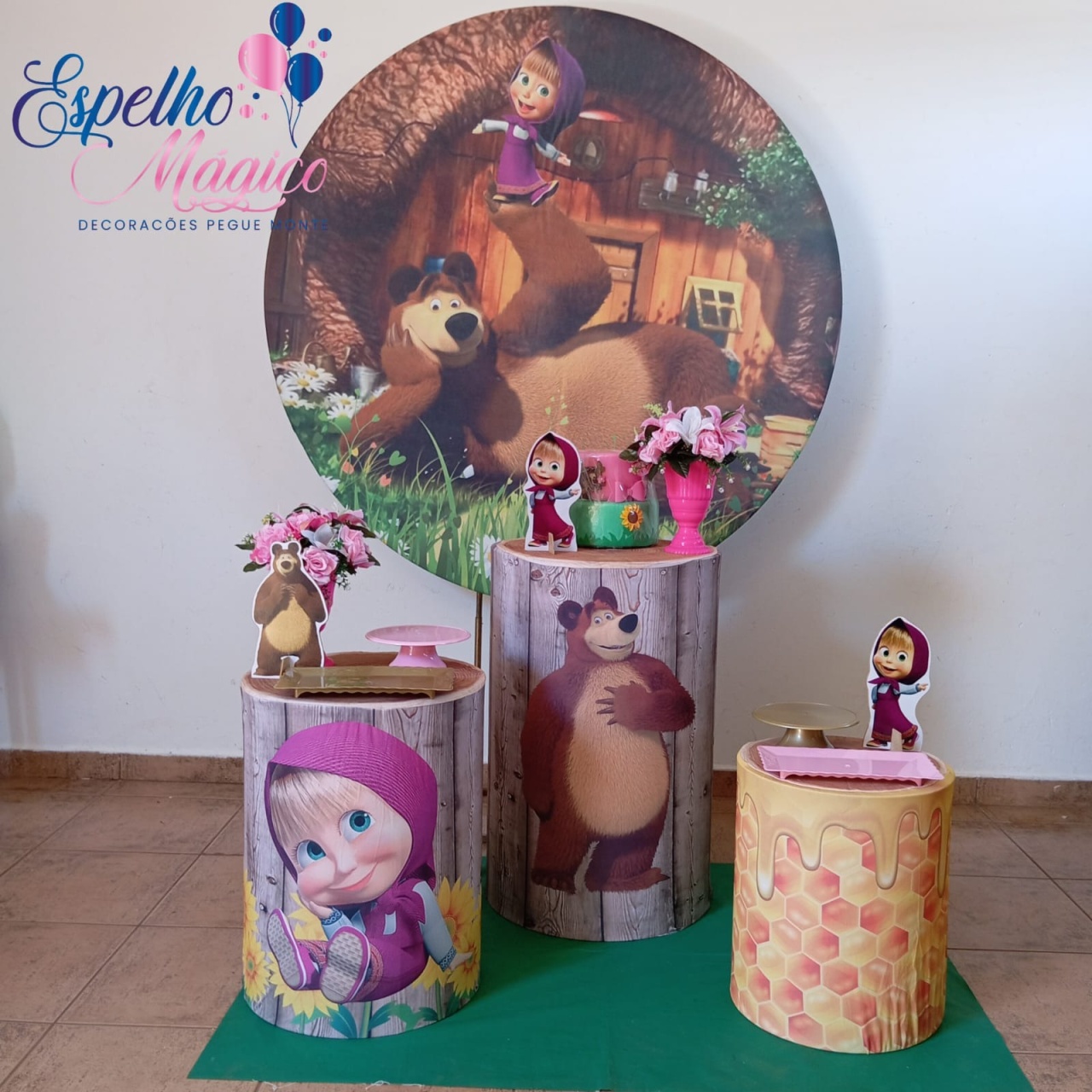 Marsha E O Urso Combo  2 - Espelhomagicopeguemonte