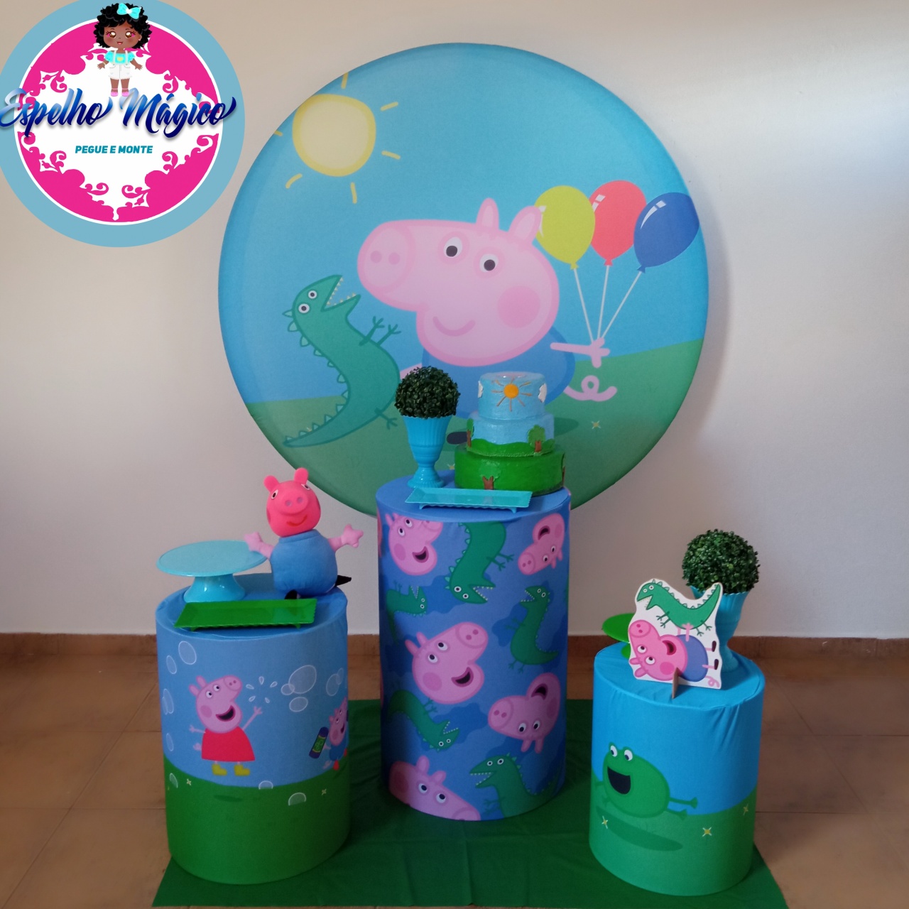 George Peppa Pig Combo 2 - Espelhomagicopeguemonte