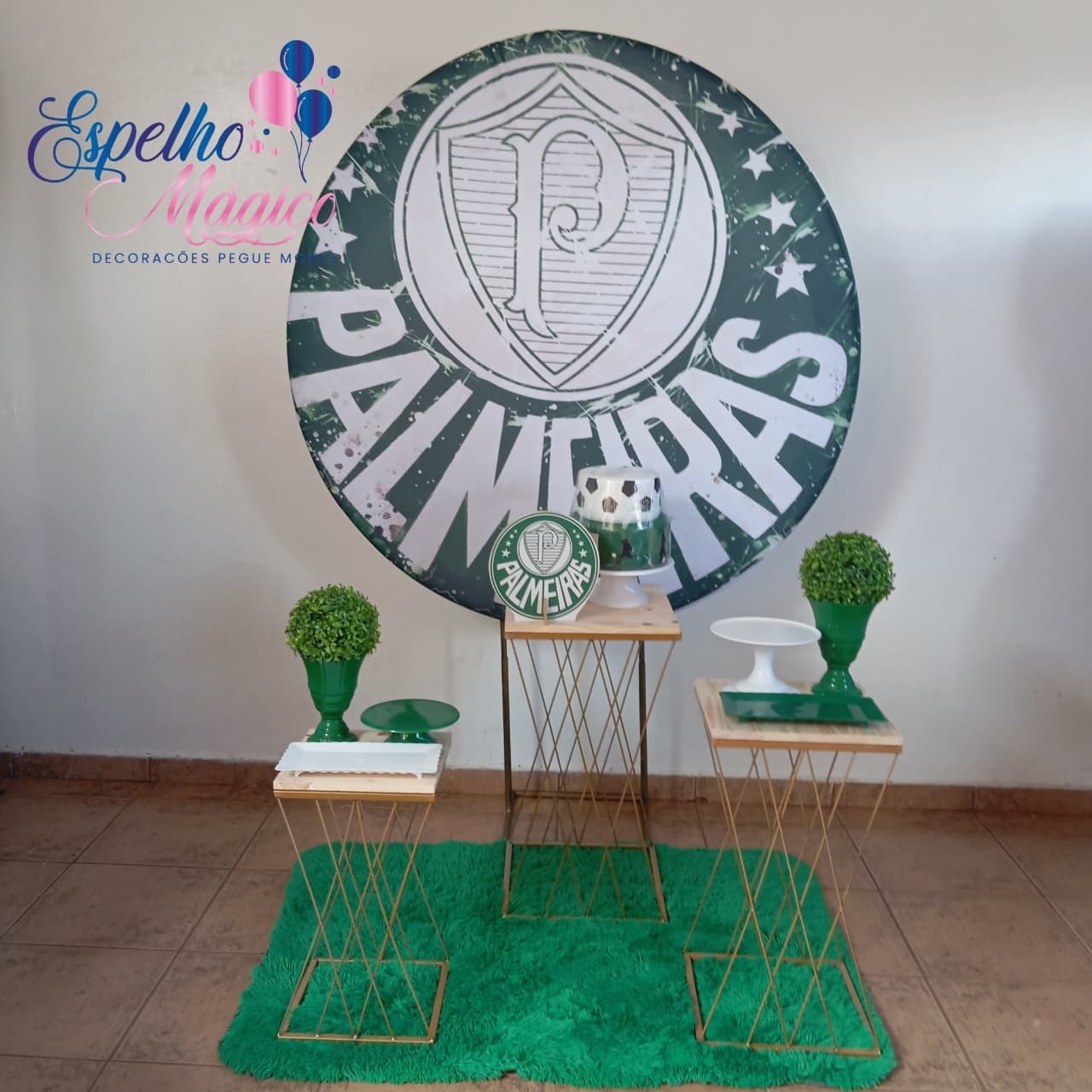  Palmeiras  - Espelhomagicopeguemonte