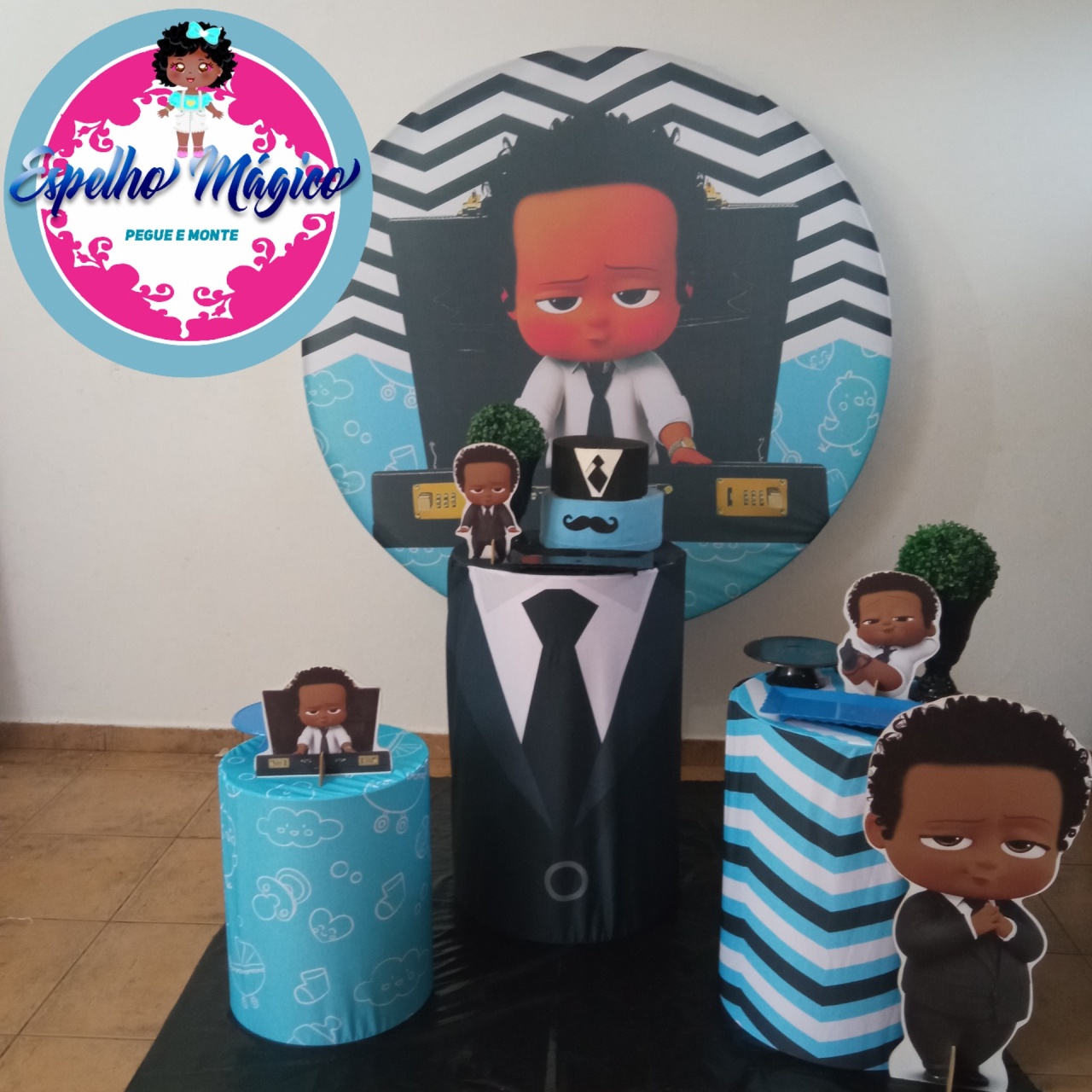 Poderoso Chefinho  Negro Combo 2 - Espelhomagicopeguemonte