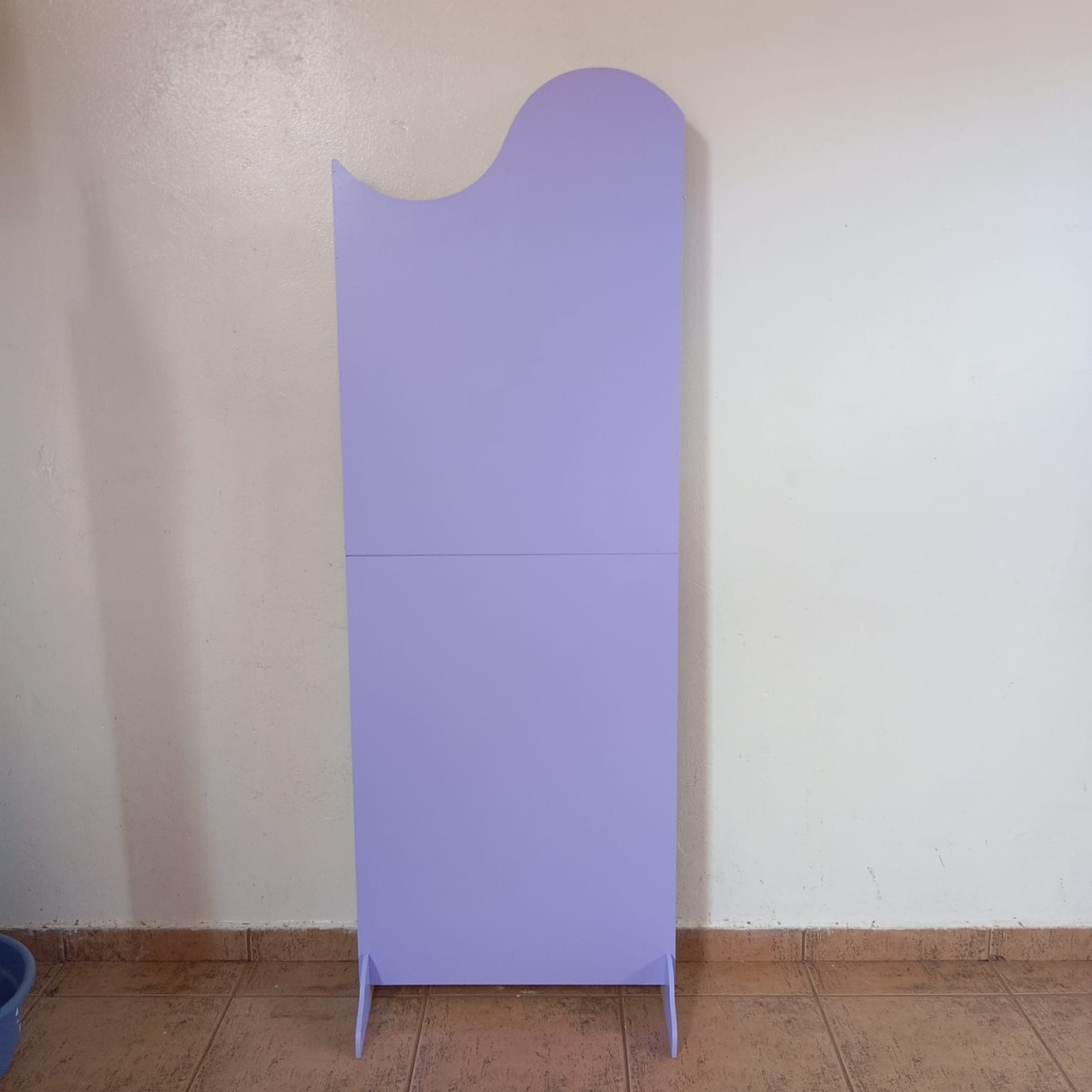 Painel Onda Organico Lilas - Espelhomagicopeguemonte