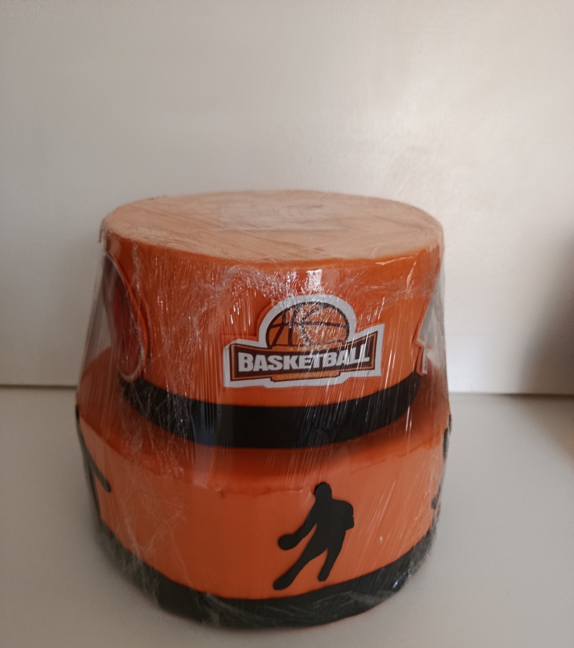 Bolo Fake Basquete  - Espelhomagicopeguemonte
