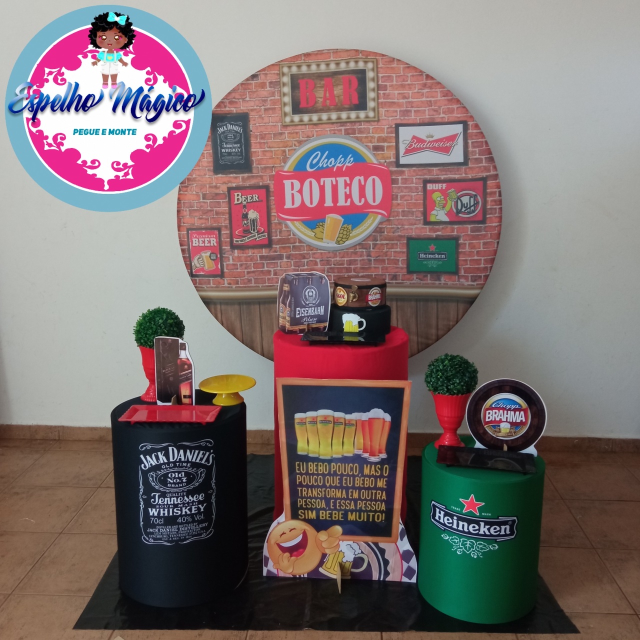 Boteco Novo Combo 2 - Espelhomagicopeguemonte