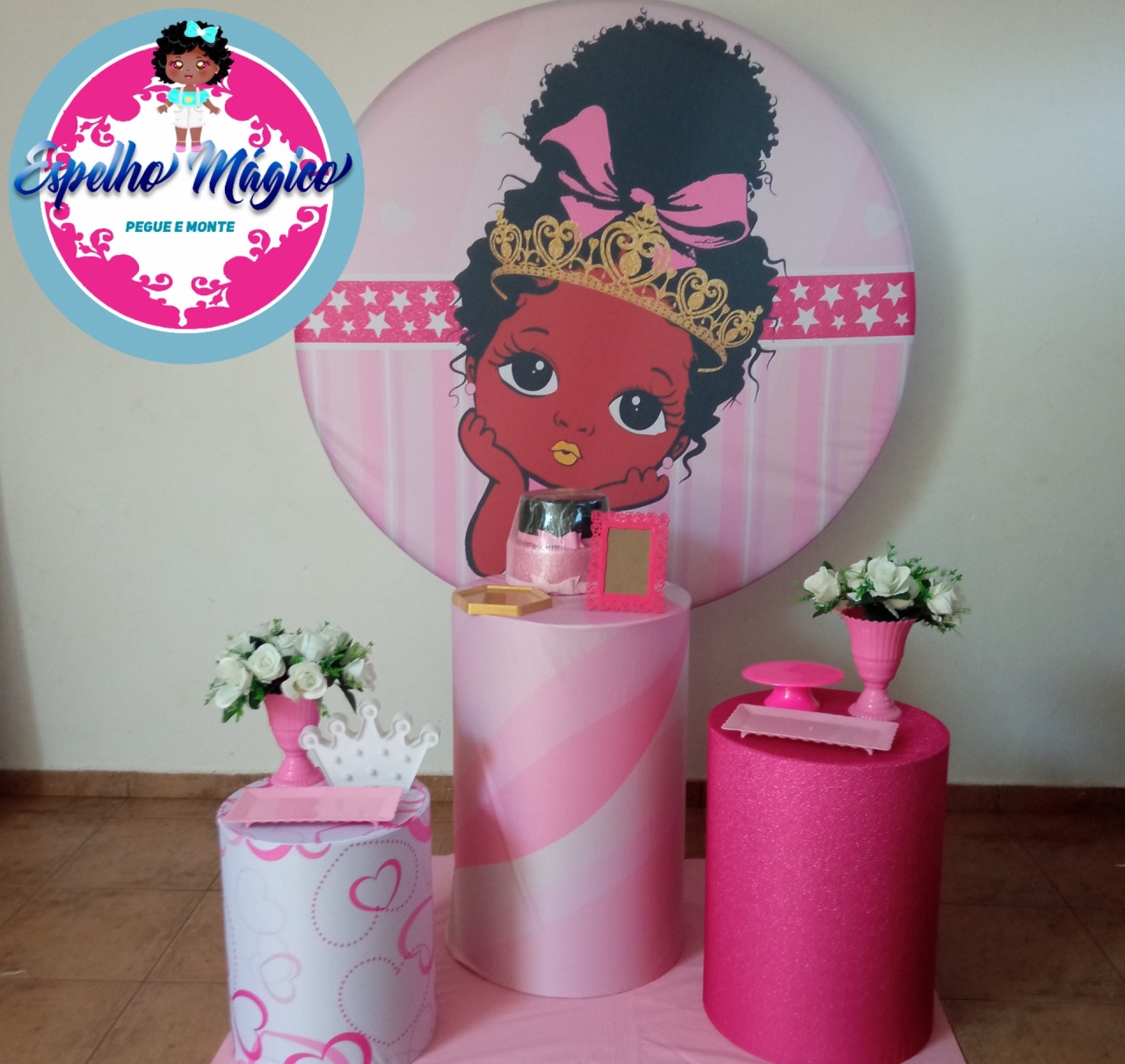 Princesa Negra Combo 2 - Espelhomagicopeguemonte