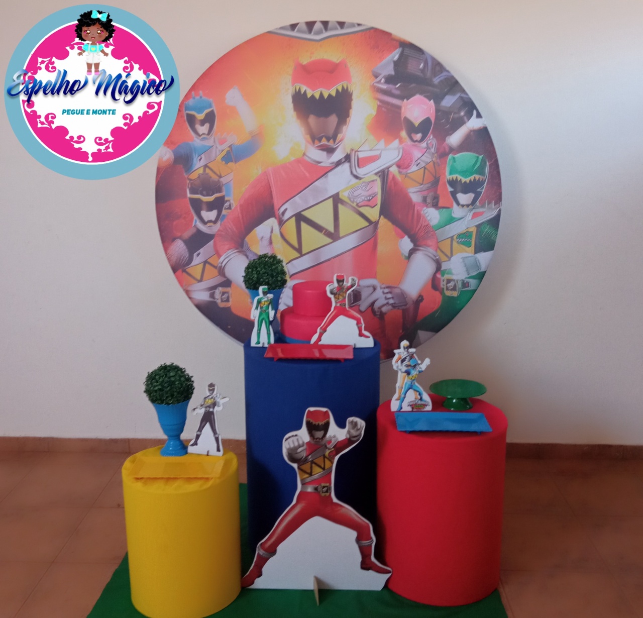 Power Ranger Combo 2 - Espelhomagicopeguemonte