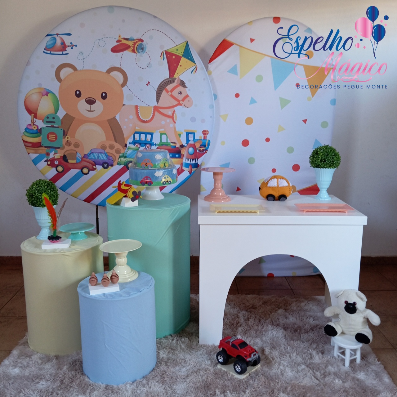 Decoraçao  Brinquedos  - Espelhomagicopeguemonte