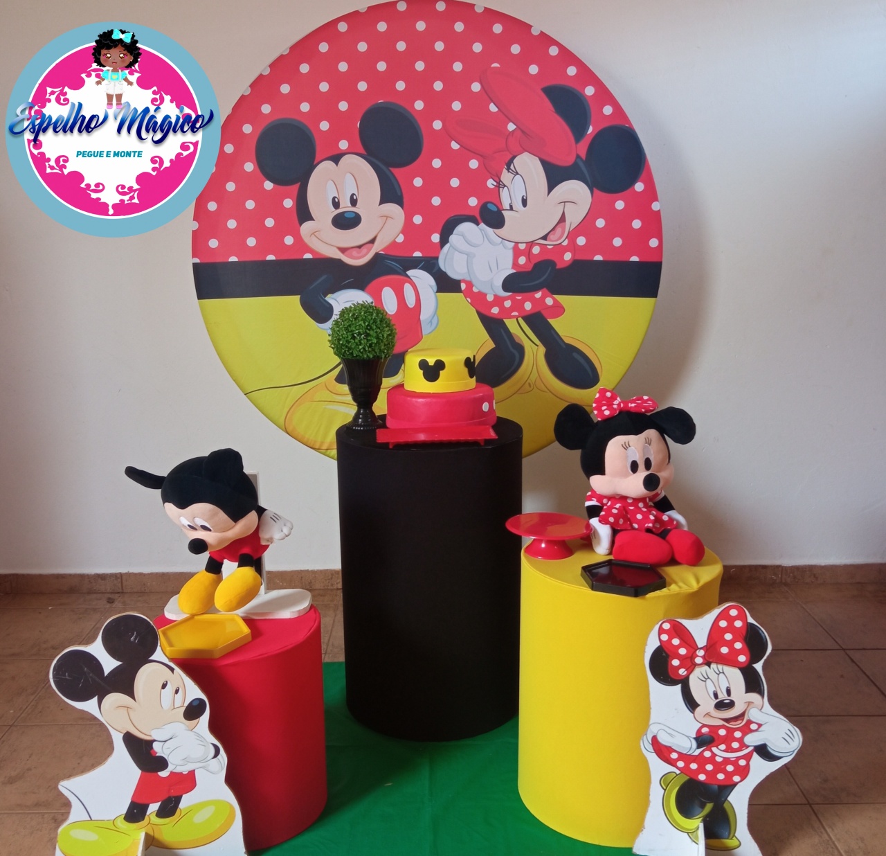 Minnie E Mickey  Combo 2 - Espelhomagicopeguemonte