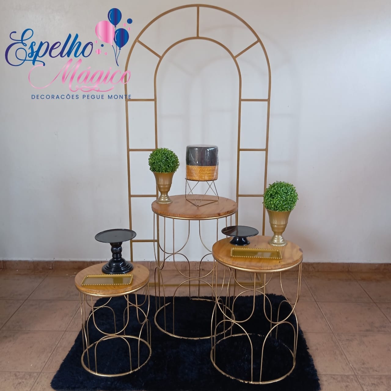  Decoração Preto E Dourado - Espelhomagicopeguemonte