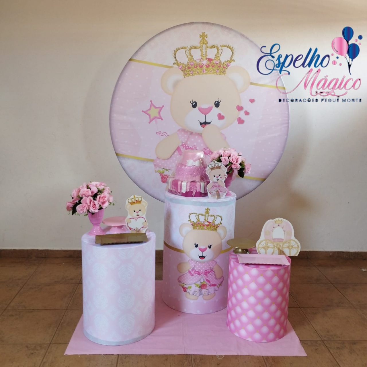 Ursa Princesa Combo 2 - Espelhomagicopeguemonte