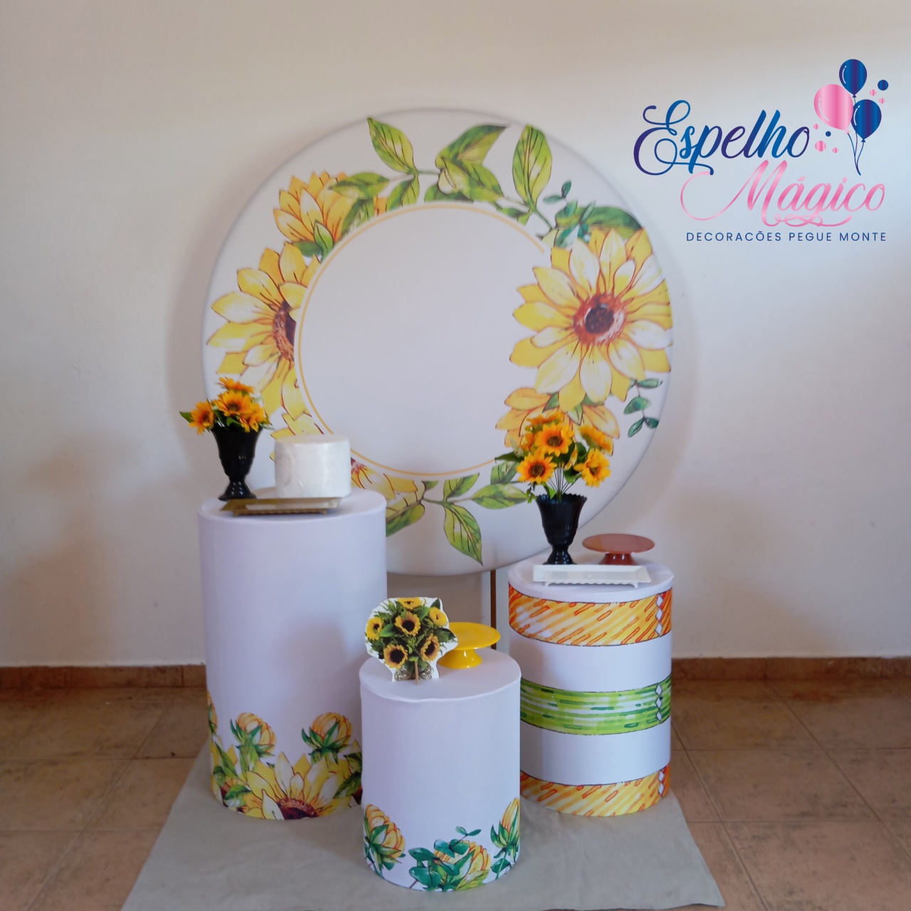 Girassol Combo 2 - Espelhomagicopeguemonte