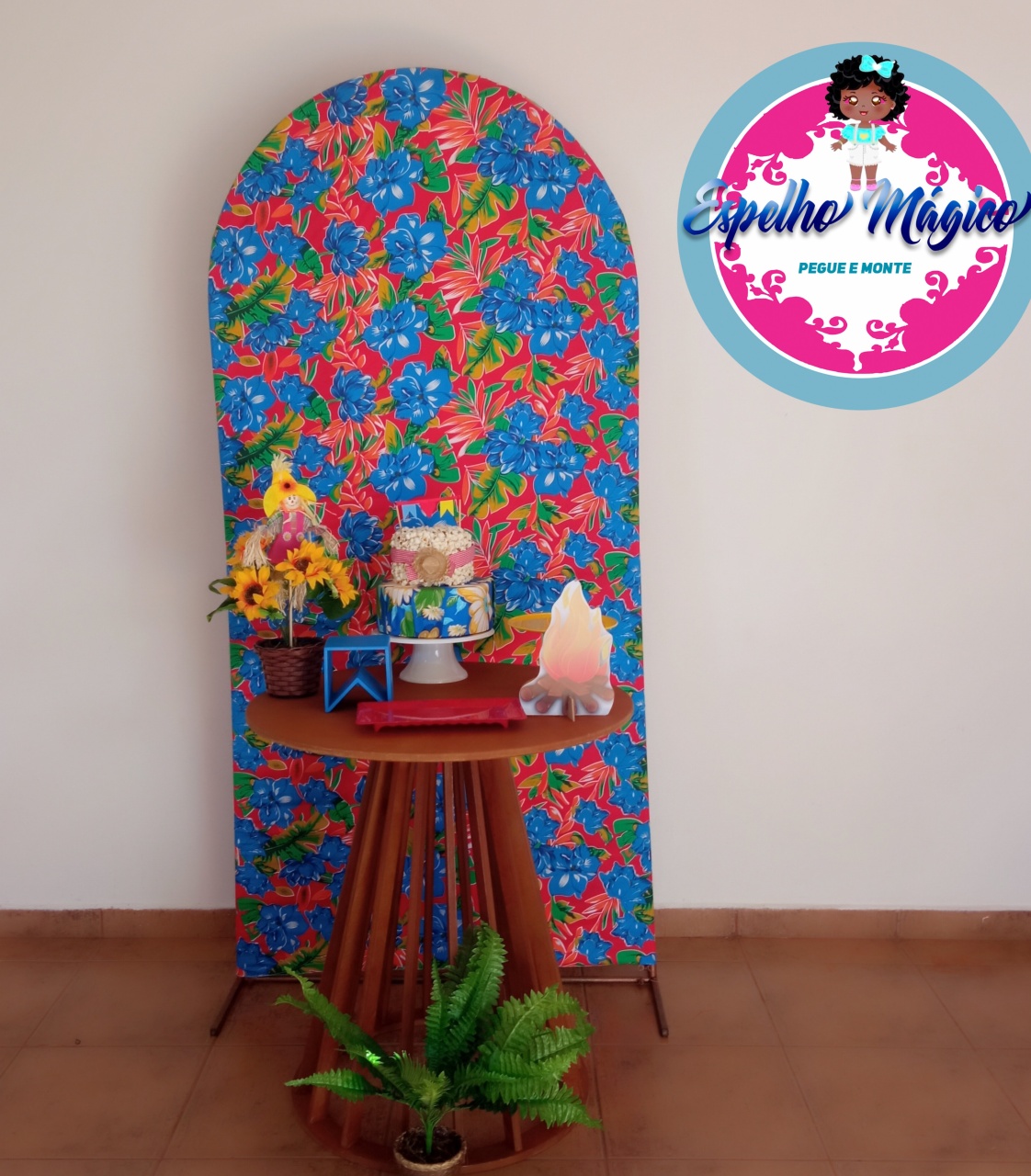 Decoração Festa Junina  - Espelhomagicopeguemonte