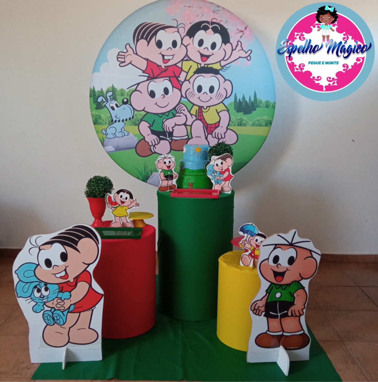 Turma da Monica Combo 2 - Espelhomagicopeguemonte