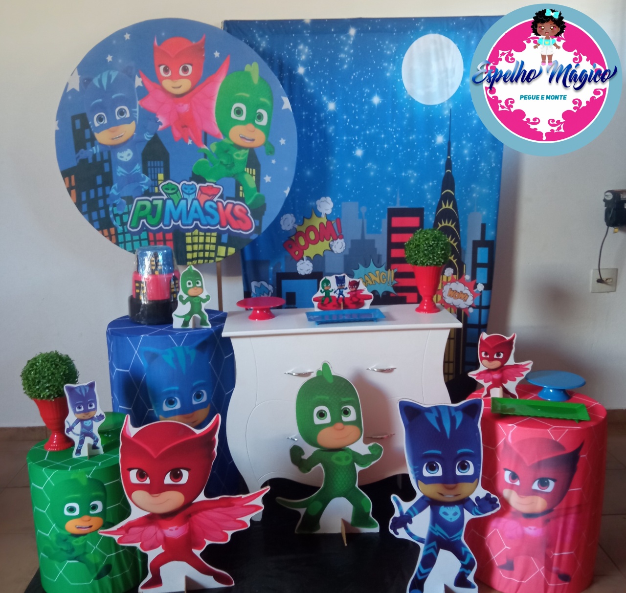 Pj Masks  - Espelhomagicopeguemonte