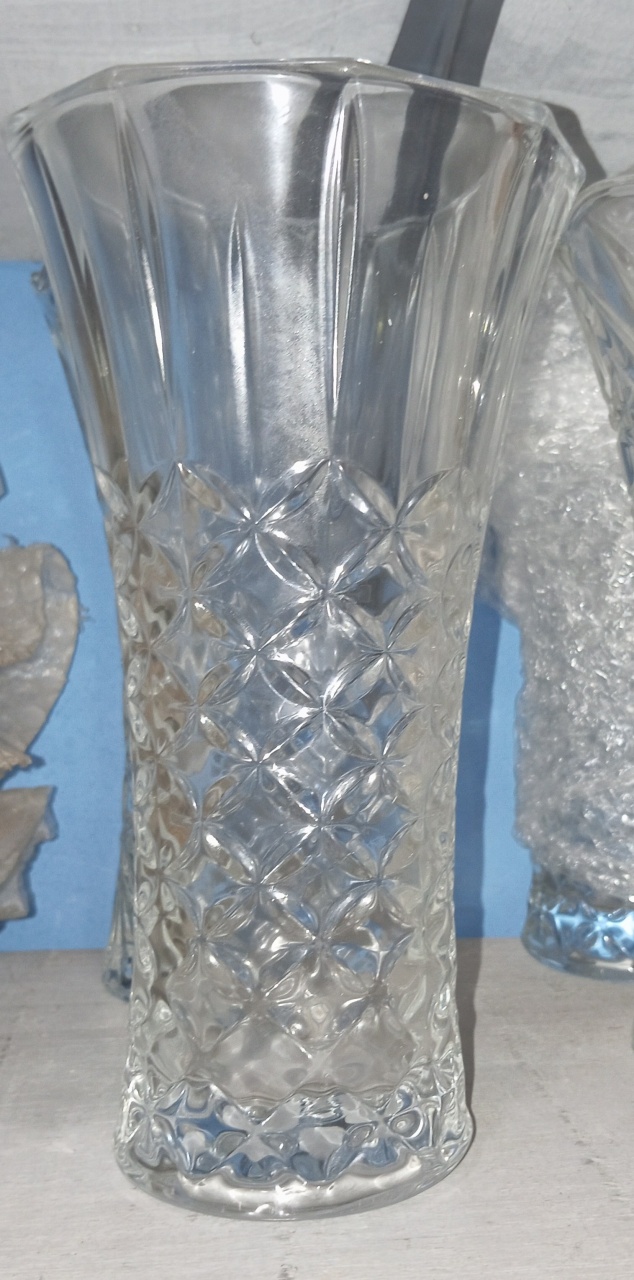 Vaso Cristal Losangulo - Espelhomagicopeguemonte