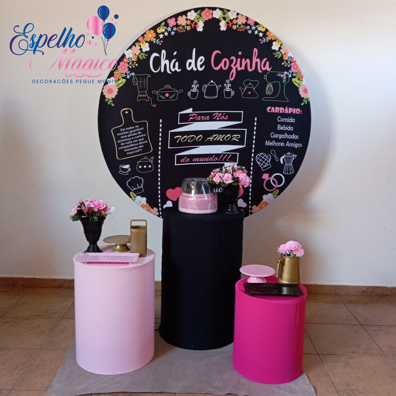 Chá de Cozinha  Combo 2 - Espelhomagicopeguemonte